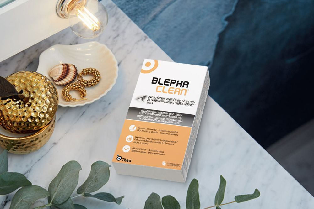 Sterilne krpice impregnirane losionom za higijenu vjeđa Blephaclean®